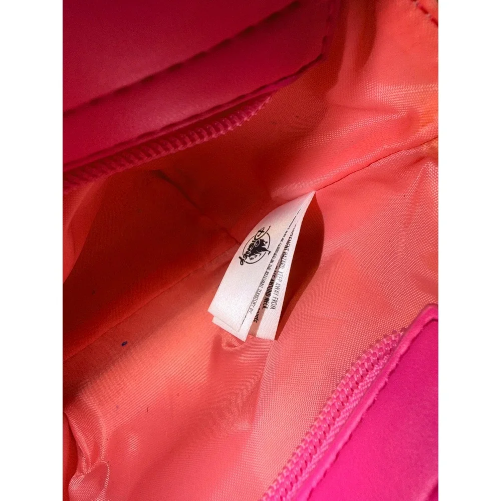Walt Disney Parks Princess Mini Handbag Pink‎ Gold Silhouette Graphics Kids Bag